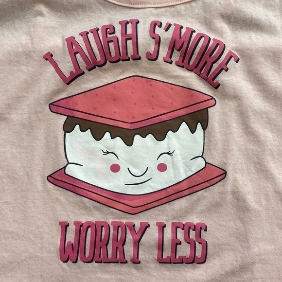 Nwt Pj Set Shorts And Tank 100% Cotton - Picture 3 of 11